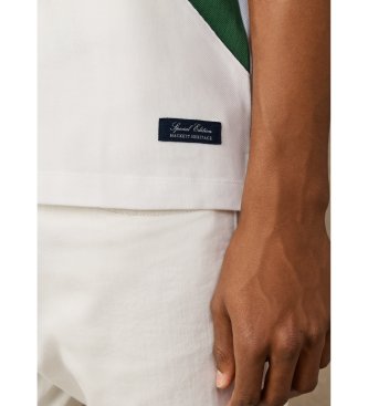 Hackett London Polo Nbr Diamond blanco roto