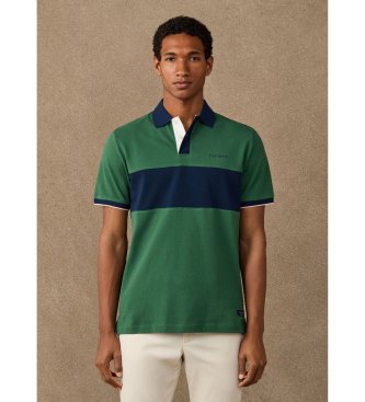 Hackett London Polo Nbr Panel verde