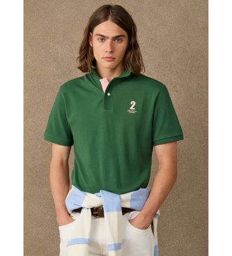 Hackett London Zelena majica Polo Nbr