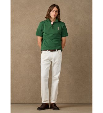 Hackett London Zelena majica Polo Nbr
