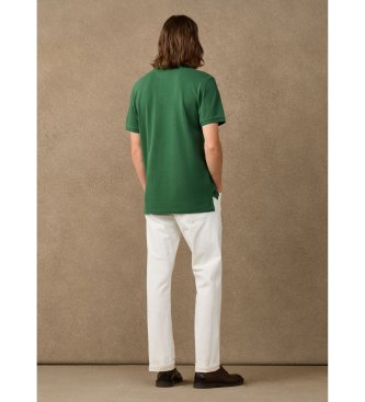 Hackett London Zelena majica Polo Nbr