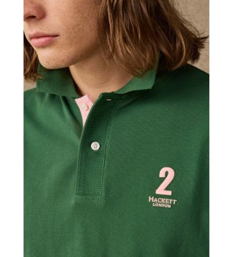 Hackett London Zelena majica Polo Nbr