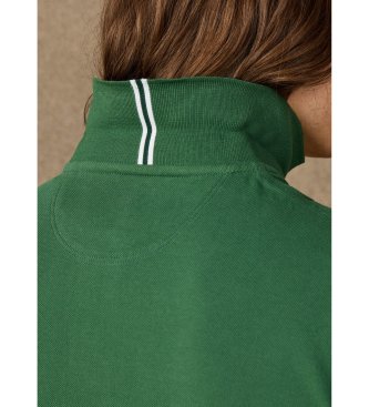 Hackett London Zelena majica Polo Nbr