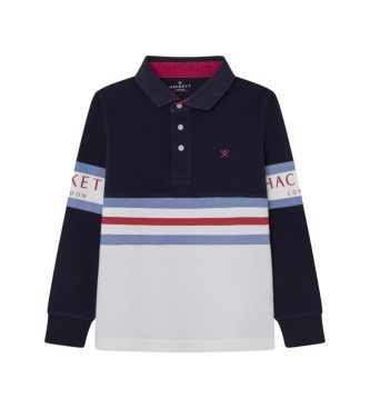 Hackett London Polo Panel Rugby marino