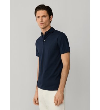 Hackett London Marineblå Pima polo