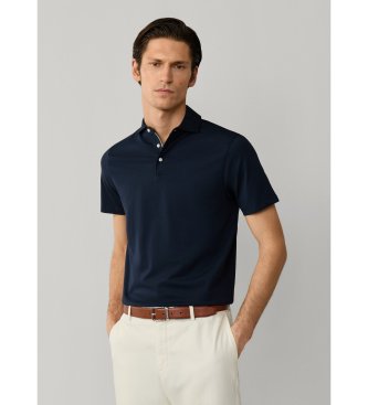 Hackett London Marineblå Pima polo