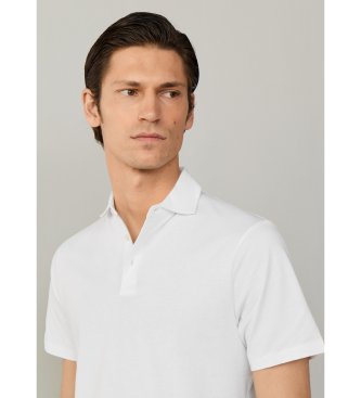 Hackett London Hvid Pima polo