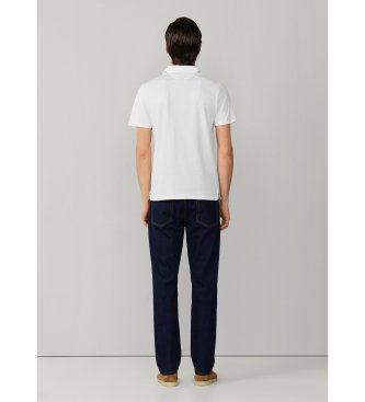 Hackett London Hvid Pima polo
