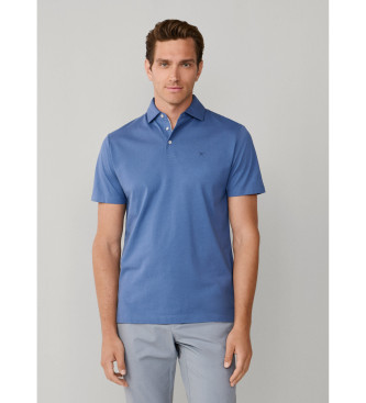 Hackett London Polo pima fit cl�sico azul