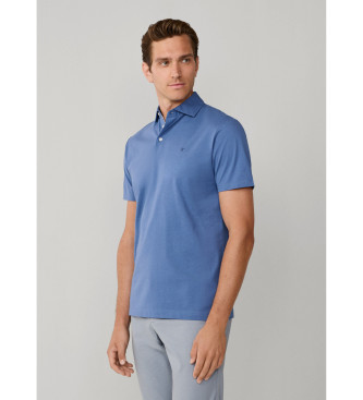Hackett London Polo pima fit cl�sico azul