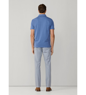 Hackett London Polo pima fit cl�sico azul