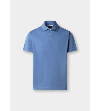 Hackett London Polo pima fit cl�sico azul