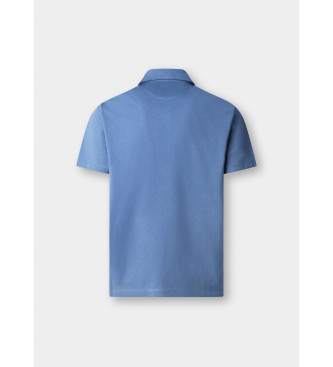 Hackett London Polo pima fit cl�sico azul