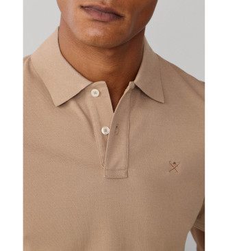 Hackett London Polo piqu� fit slim beige