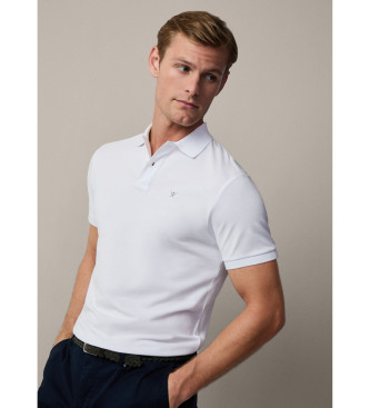 Hackett London Polo majica Piqué fit slim white