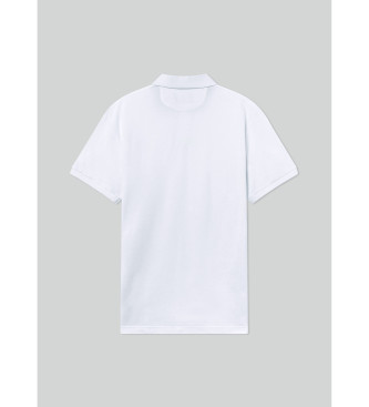 Hackett London Polo piqu fit slim fit white