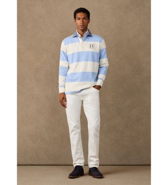 Hackett London Polo rugby H Stripe Rby azul