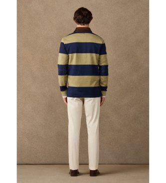 Hackett London Rugbypolo Harry Rby marineblauw