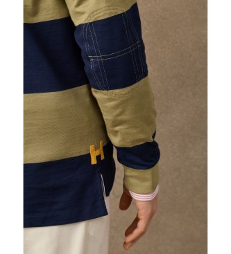Hackett London Rugbypolo Harry Rby marineblauw