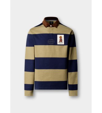 Hackett London Rugbypolo Harry Rby marineblauw