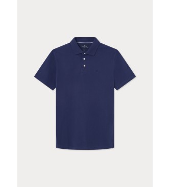 Hackett London Marin polotrja med Selvedge-knppning