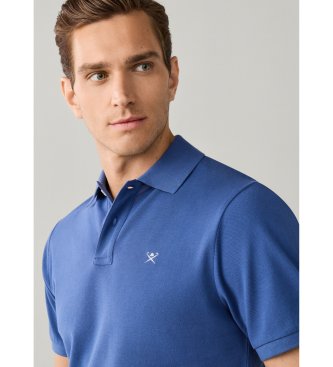 Hackett London Polo Slim Fit Logo azul