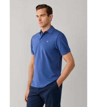 Hackett London Polo Slim Fit Logo azul