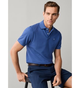 Hackett London Polo Slim Fit Logo azul