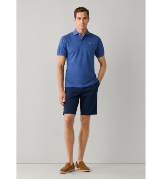 Hackett London Polo Slim Fit Logo azul