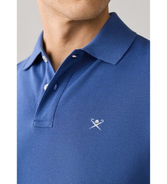 Hackett London Polo Slim Fit Logo azul