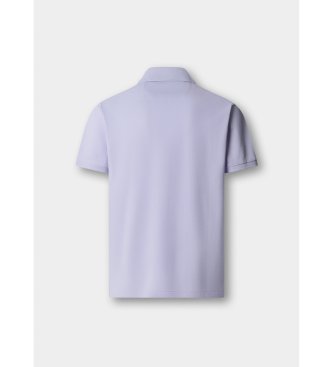 Hackett London Polo i slim fit-modell med logo, lila