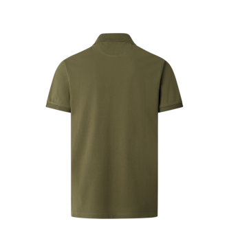 Hackett London Polo Slim Fit Logo verde