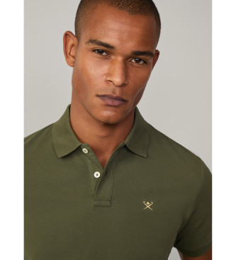 Hackett London Polo Slim Fit Logo grn