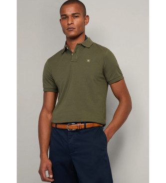 Hackett London Polo Slim Fit Logo grn