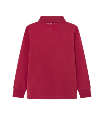 Hackett London Polo Small Logo vermelho