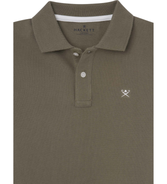 Hackett London Polo Klein Logo Groen