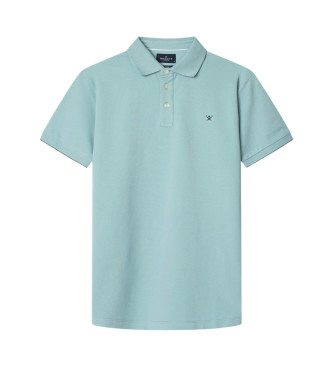 Hackett London Swim Trim Arch trkisfarbenes Poloshirt