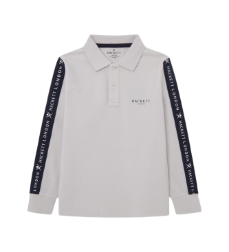 Hackett London Polo med banddetaljer gr