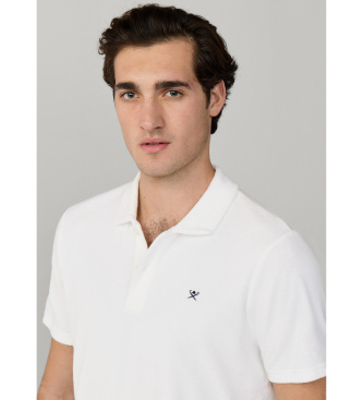 Hackett London Polo Towelling white