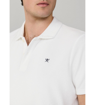 Hackett London Polo Towelling white