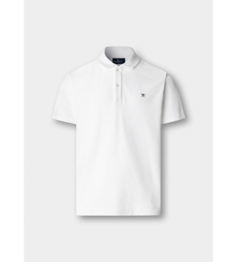 Hackett London Polo Towelling white
