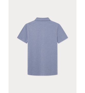 Hackett London Polo en serg bleu