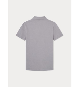 Hackett London Polo en serg gris