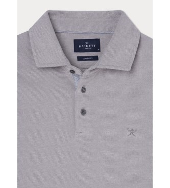 Hackett London Siva polo majica iz kepra