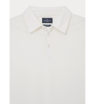 Hackett London Oprana bela polo majica