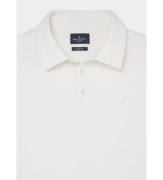 Hackett London Polo Washed Ss bianca