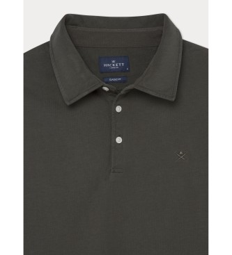 Hackett London Gewaschenes Polo Ss grn