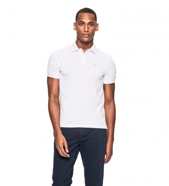 Hackett Polo shirt with Logo Fit Slim white