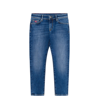 Hackett London Jeans blu sottili