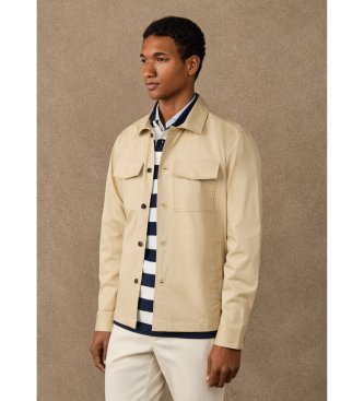 Hackett London Sovracamicia London beige